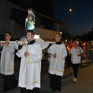 Sjemeništarci sa Šalate na proslavi „Marinja“ u Grubišnom Polju